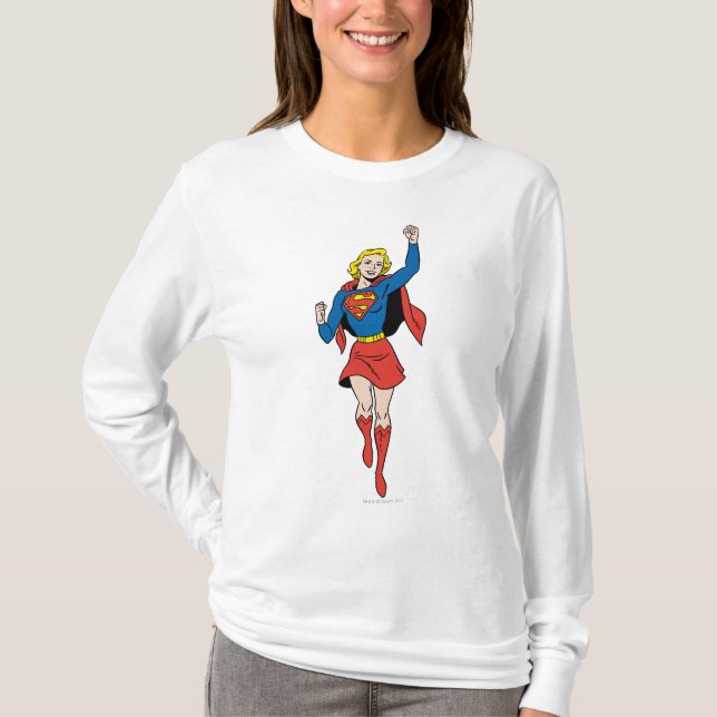 Camiseta Supergirl Pose 4 (Anverso)