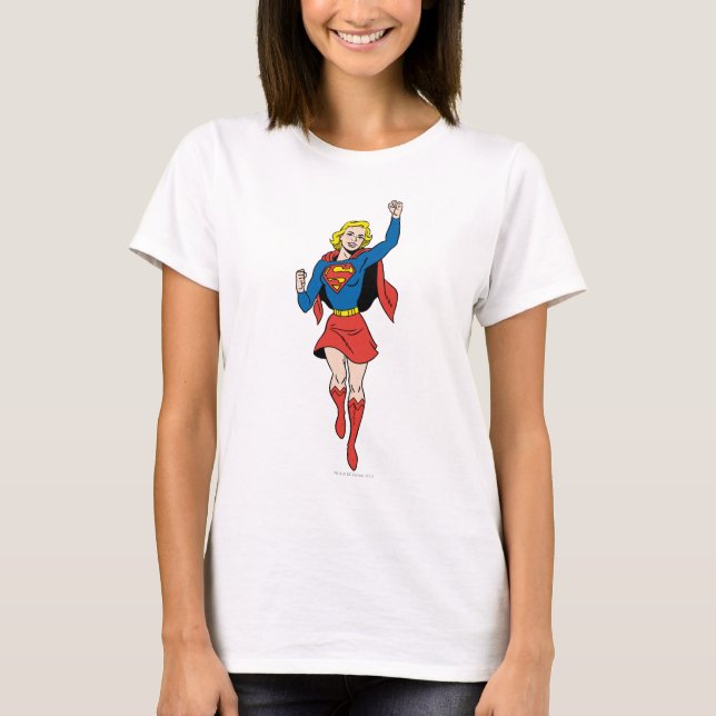 Camiseta Supergirl Pose 4 (Anverso)