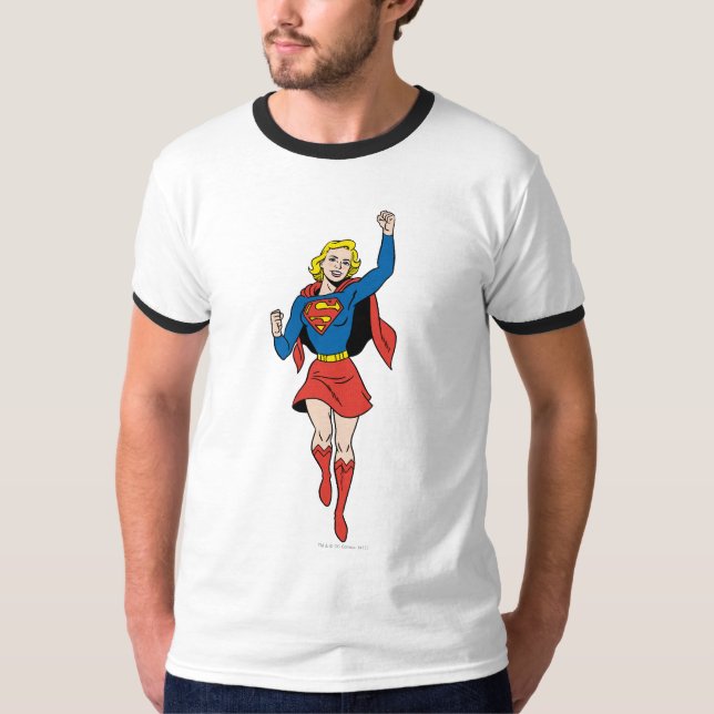 Camiseta Supergirl Pose 4 (Anverso)