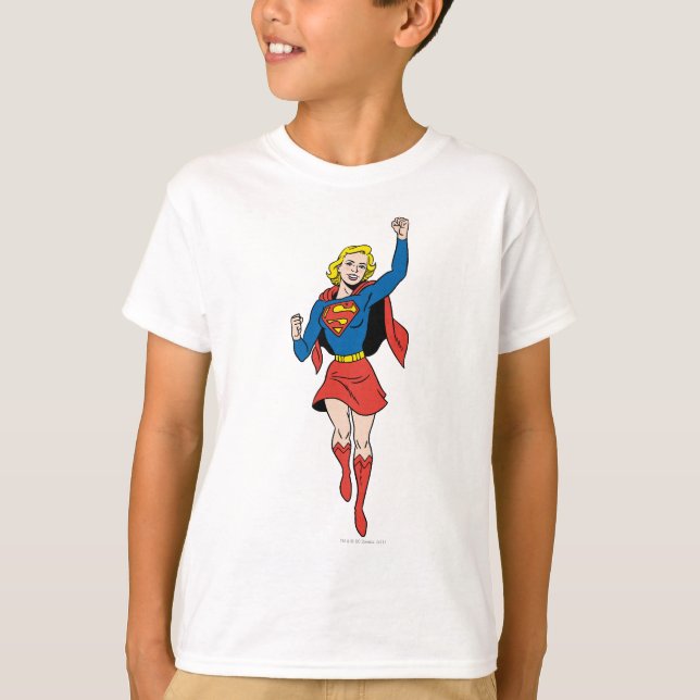 Camiseta Supergirl Pose 4 (Anverso)
