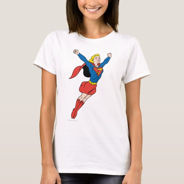 Camiseta Supergirl Pose 6 (Anverso)