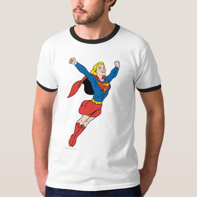 Camiseta Supergirl Pose 6 (Anverso)