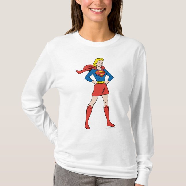 Camiseta Supergirl Pose 7 (Anverso)