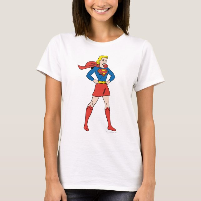 Camiseta Supergirl Pose 7 (Anverso)