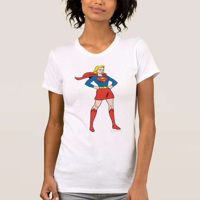Camiseta Supergirl Pose 7 (Anverso)