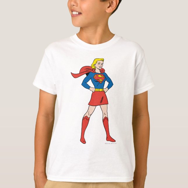 Camiseta Supergirl Pose 7 (Anverso)
