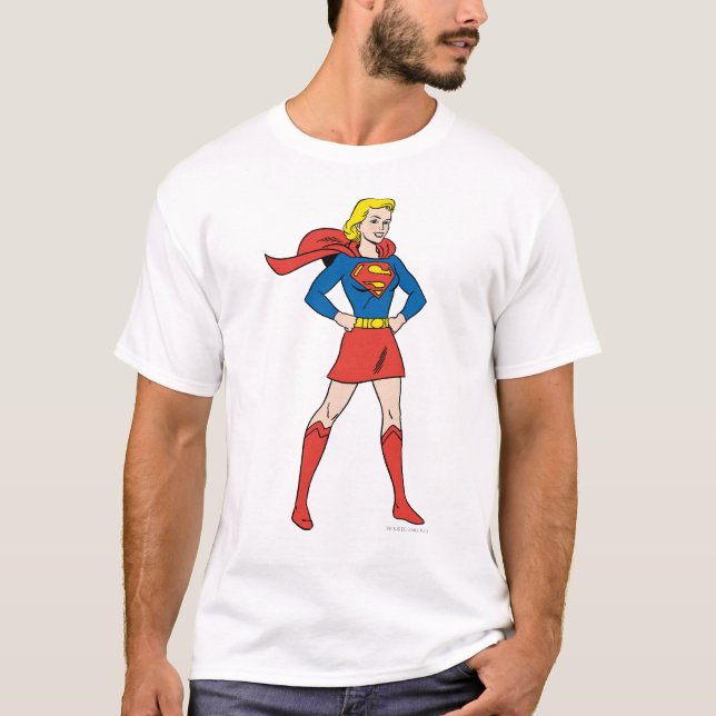 Camiseta Supergirl Pose 7 (Anverso)