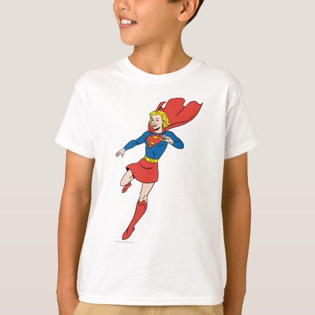 Camiseta Supergirl  Pose 8 (Anverso)