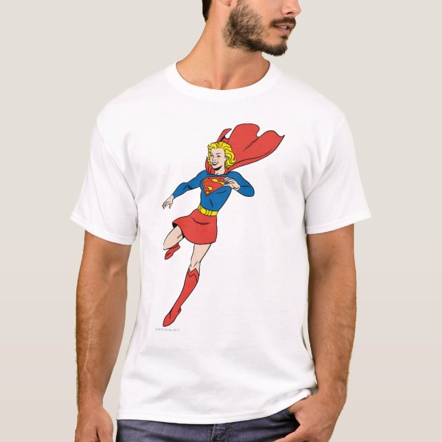 Camiseta Supergirl Pose 8 (Anverso)