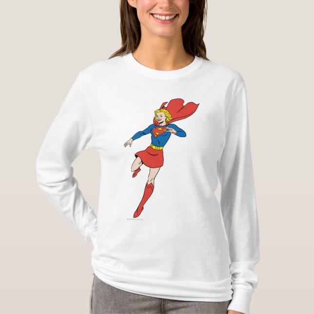 Camiseta Supergirl Pose 8 (Anverso)