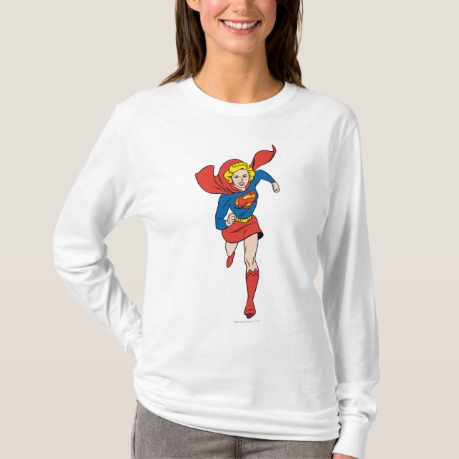 Camiseta Supergirl Pose 8 (Anverso)