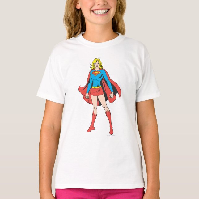 Camiseta Supergirl Poses (Anverso)