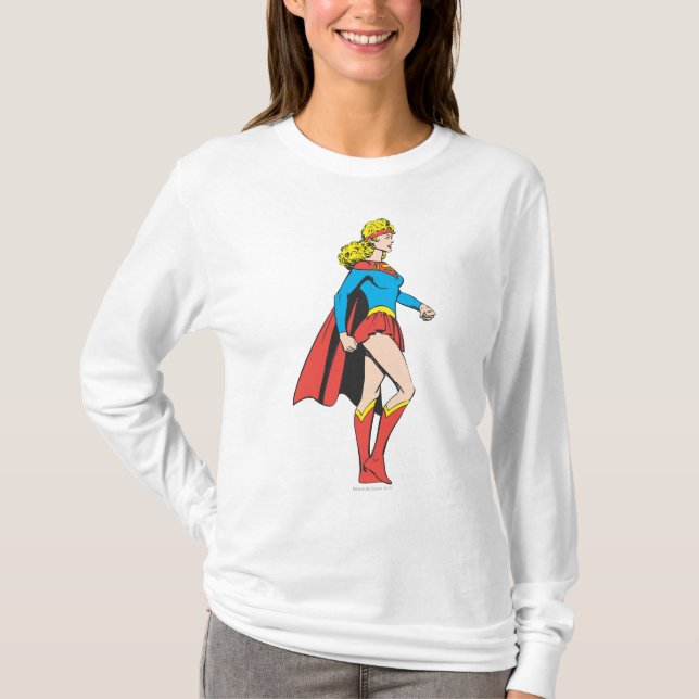 Camiseta Supergirl Profile (Anverso)