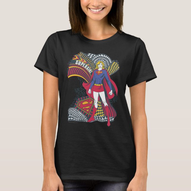 Camiseta Supergirl Random World 1 (Anverso)