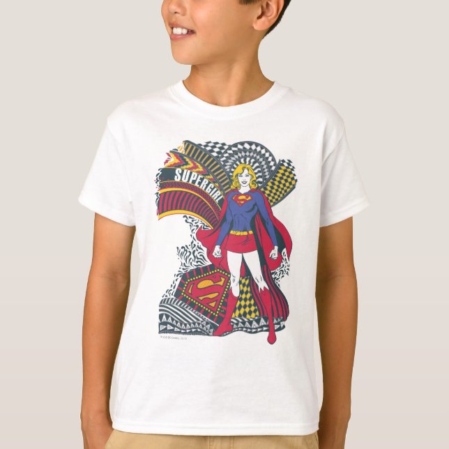 Camiseta Supergirl Random World 1 (Anverso)