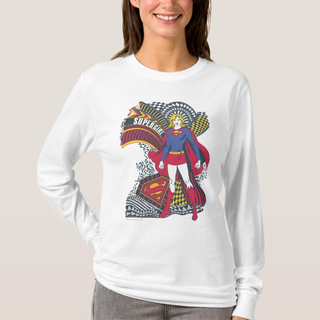 Camiseta Supergirl Random World 1 (Anverso)