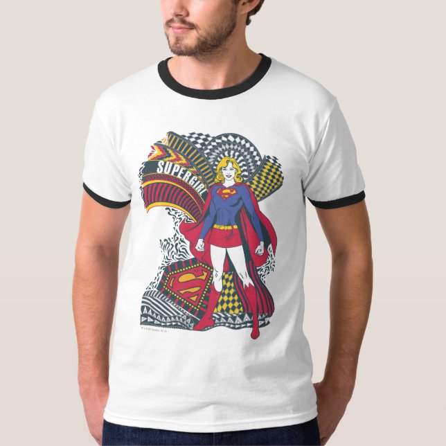 Camiseta Supergirl Random World 1 (Anverso)