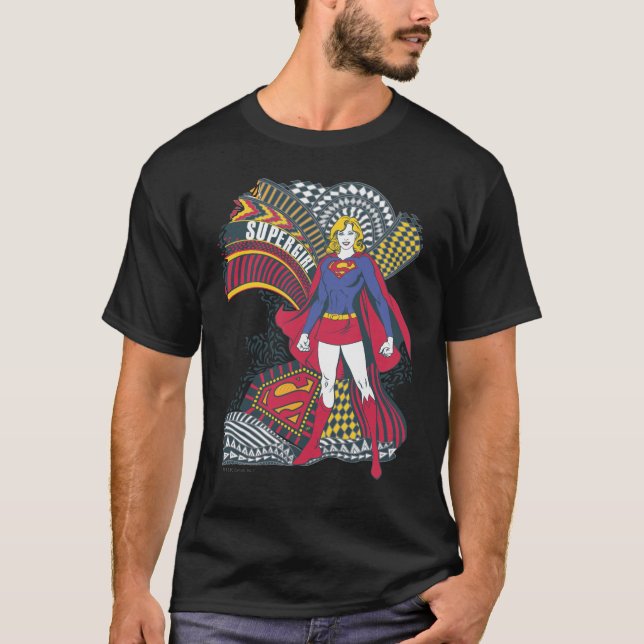 Camiseta Supergirl Random World 1 (Anverso)