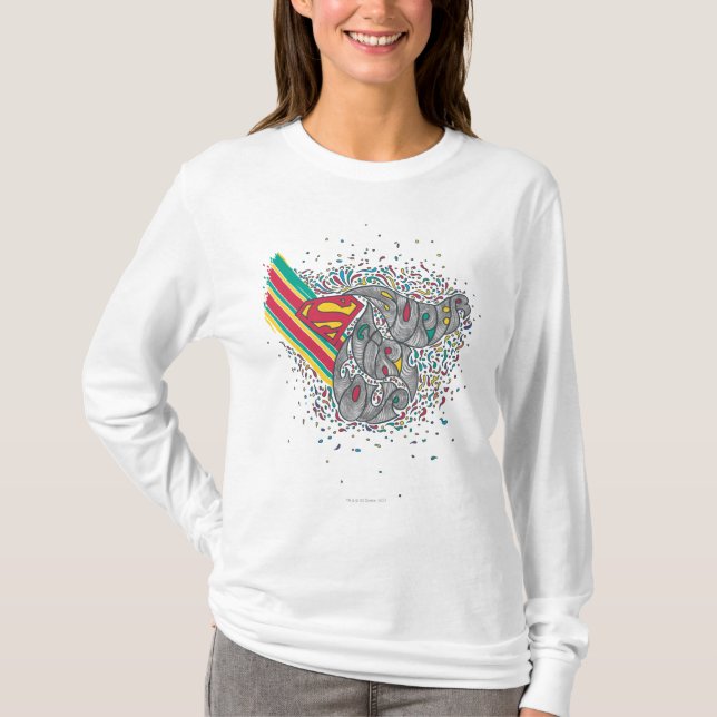 Camiseta Supergirl Random World 2 (Anverso)