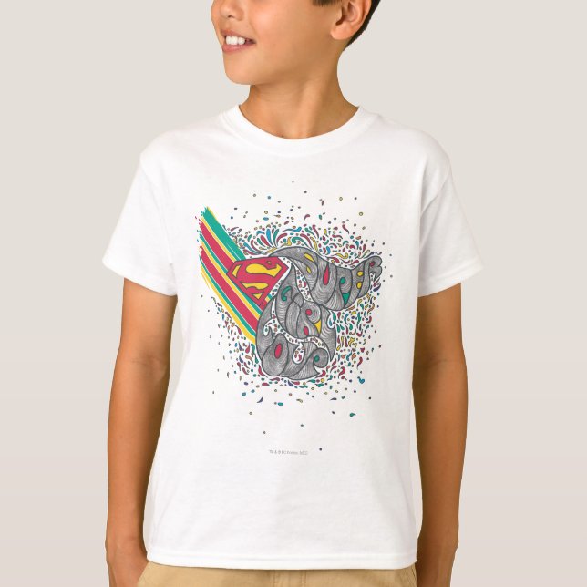 Camiseta Supergirl Random World 2 (Anverso)