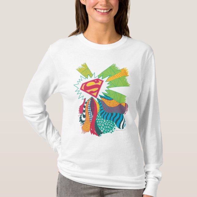 Camiseta Supergirl Random World 3 (Anverso)