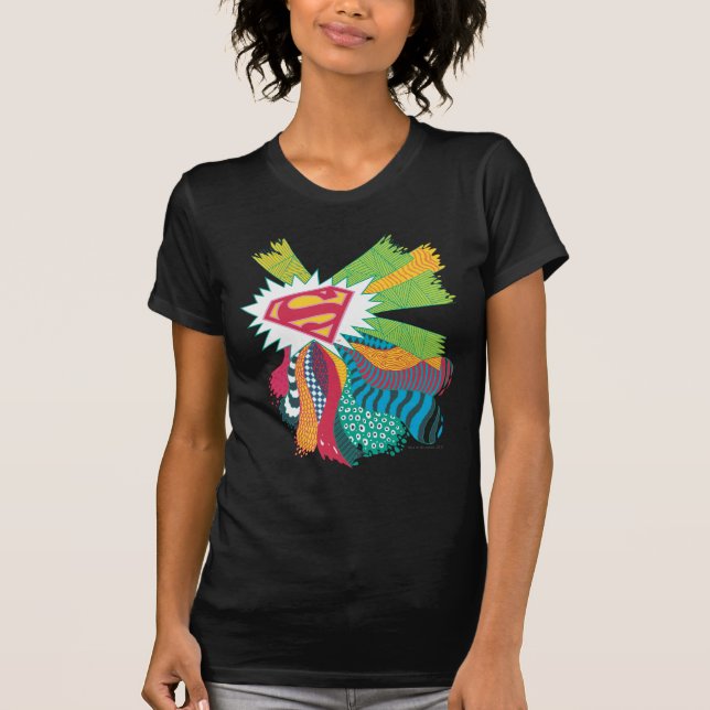 Camiseta Supergirl Random World 3 (Anverso)