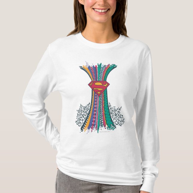 Camiseta Supergirl Random World 4 (Anverso)