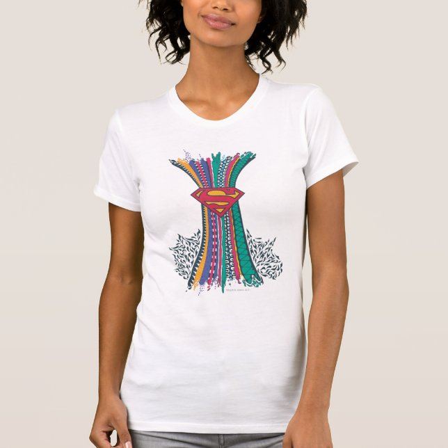 Camiseta Supergirl Random World 4 (Anverso)