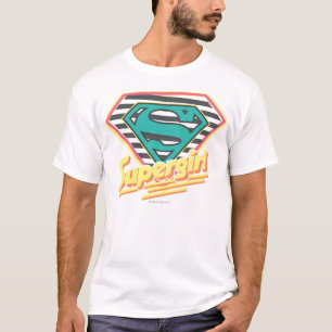Camiseta Supergirl rayó el logotipo