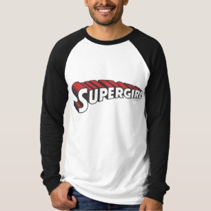 Camiseta Supergirl Red and White Logo