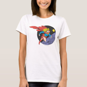 Camiseta Supergirl Saltos en el espacio