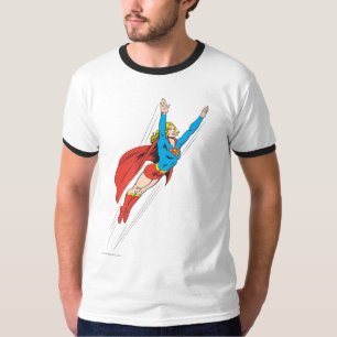 Camiseta Supergirl se eleva arriba