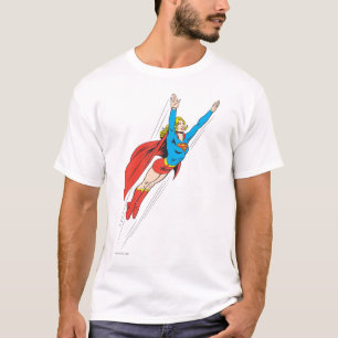 Camiseta Supergirl se eleva arriba