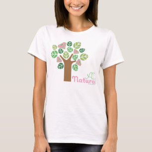 Camiseta Supergirl todo el árbol natural