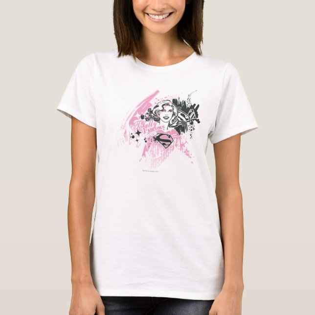Camiseta Supergirl Totalmente Fabuloso (Anverso)