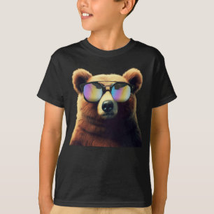 Camiseta SuperGuay Brown Bear en gafas de sol