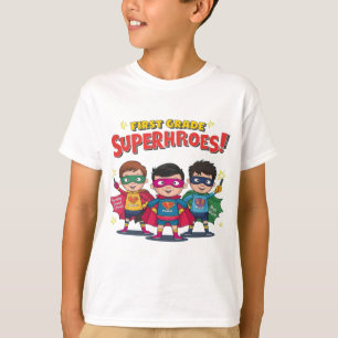 Camiseta superherentes de primer grado