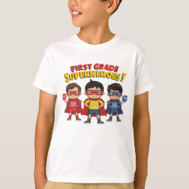 Camiseta superherentes de primer grado