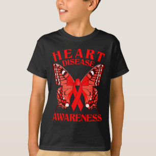 Camiseta Superhéro de Conciencia del Corazón Mariposa de Co