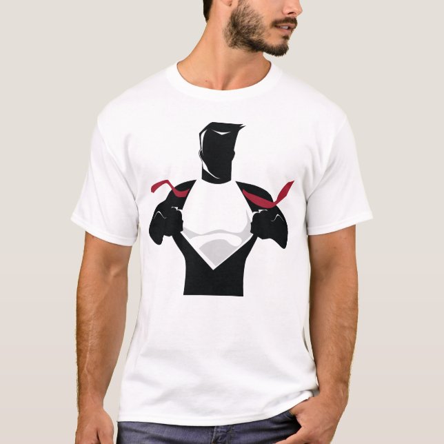 Camiseta Superhero té (Anverso)