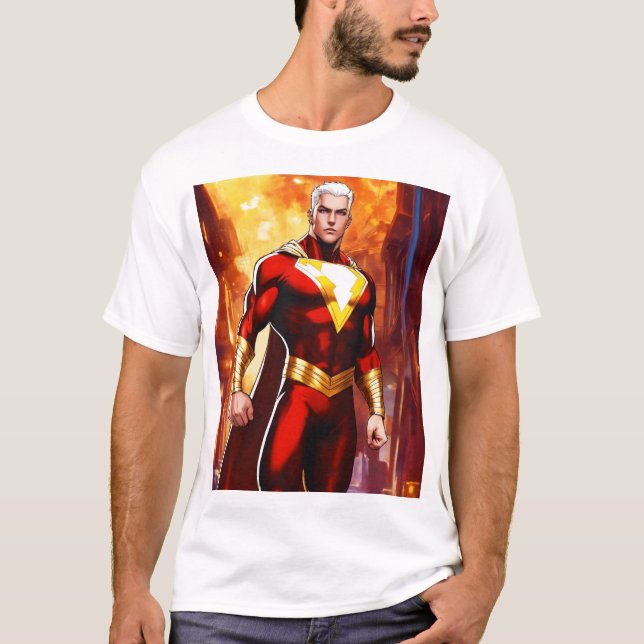 Camiseta superhéroe (Anverso)