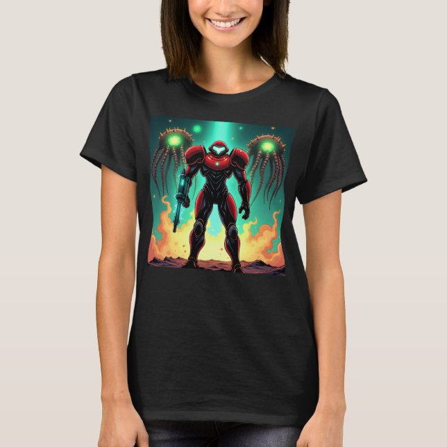 Camiseta superhéroe (Anverso)