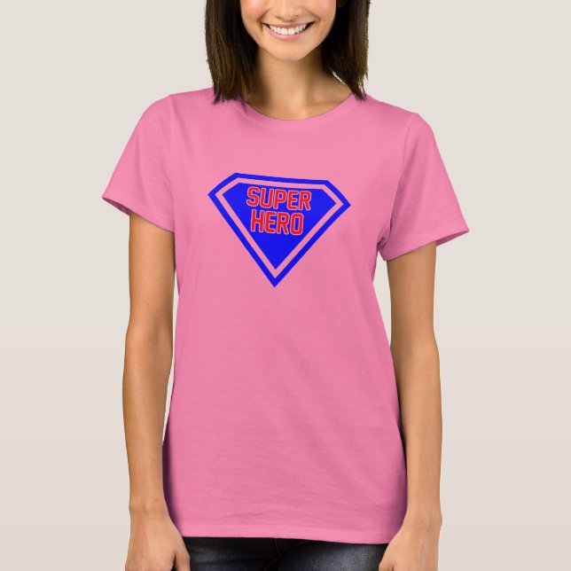 Camiseta superhéroe (Anverso)