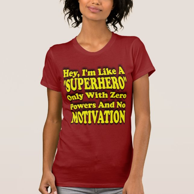 Camiseta Superhéroe (Anverso)