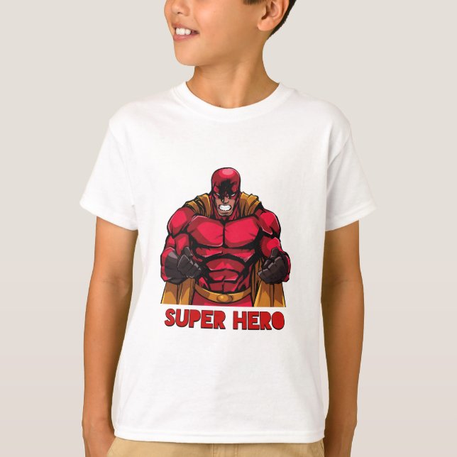 Camiseta Superhéroe ** (Anverso)