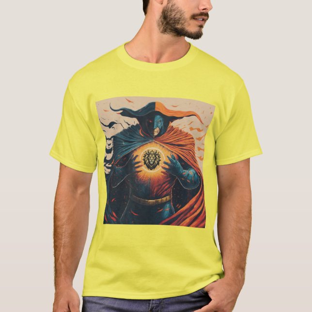 Camiseta superhéroe (Anverso)