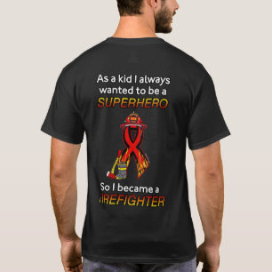 Camiseta SUPERHÉROE...Bombero