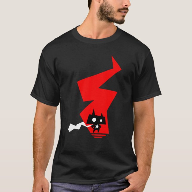 Camiseta Superhéroe brillante (Anverso)