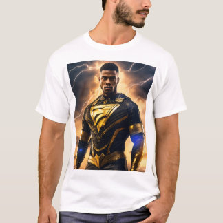 Camiseta "Superhéroe claro y oscuro"