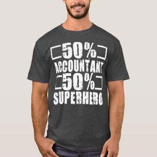 Camiseta Superhéroe contable